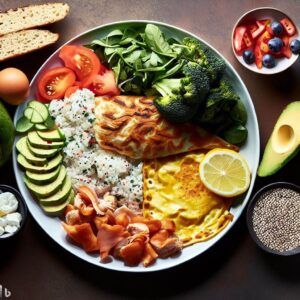 Sugestão de cardápio sem suplementação para acompanhamento de uma rotina saudável no treino da academia.